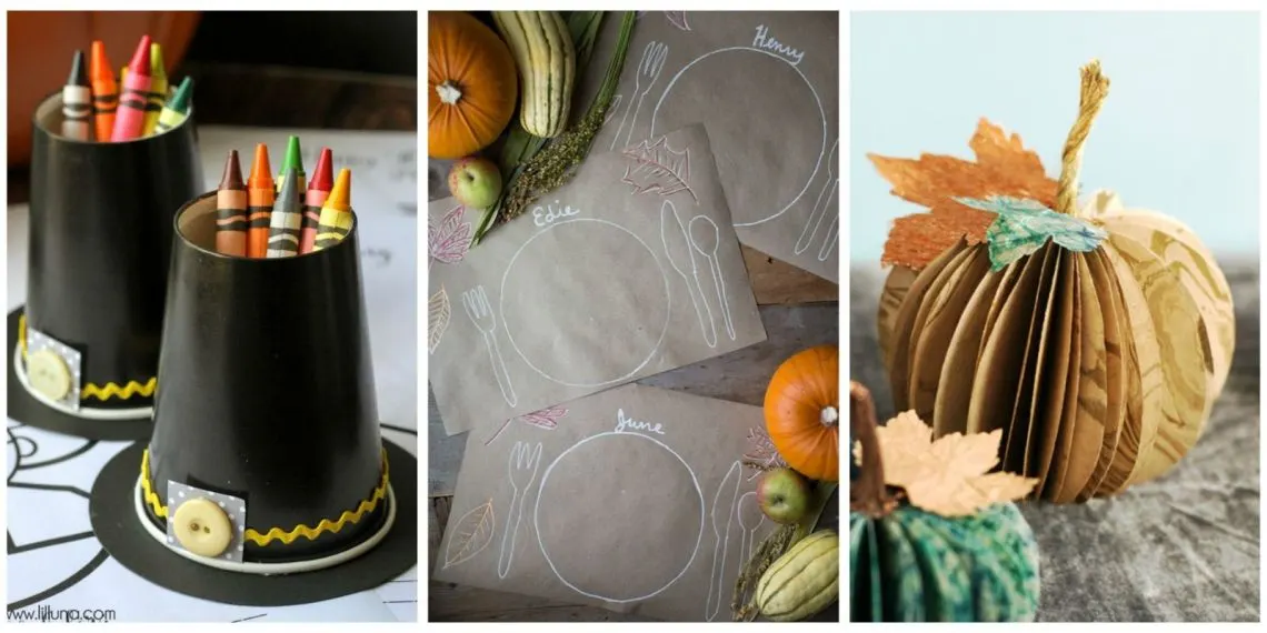 29 Fun and Easy Thanksgiving Craft Ideas 