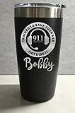 911 Dispatcher Telecommunications Personalized Engraved Insulated Stainless Steel 20 oz Tumbler